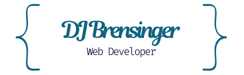 DJ Brensinger Web Developer