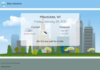 Bike Weather Original